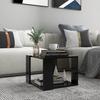 VidaXL Coffee Table Black 40x40x30 Cm Engineered Wood 806311
