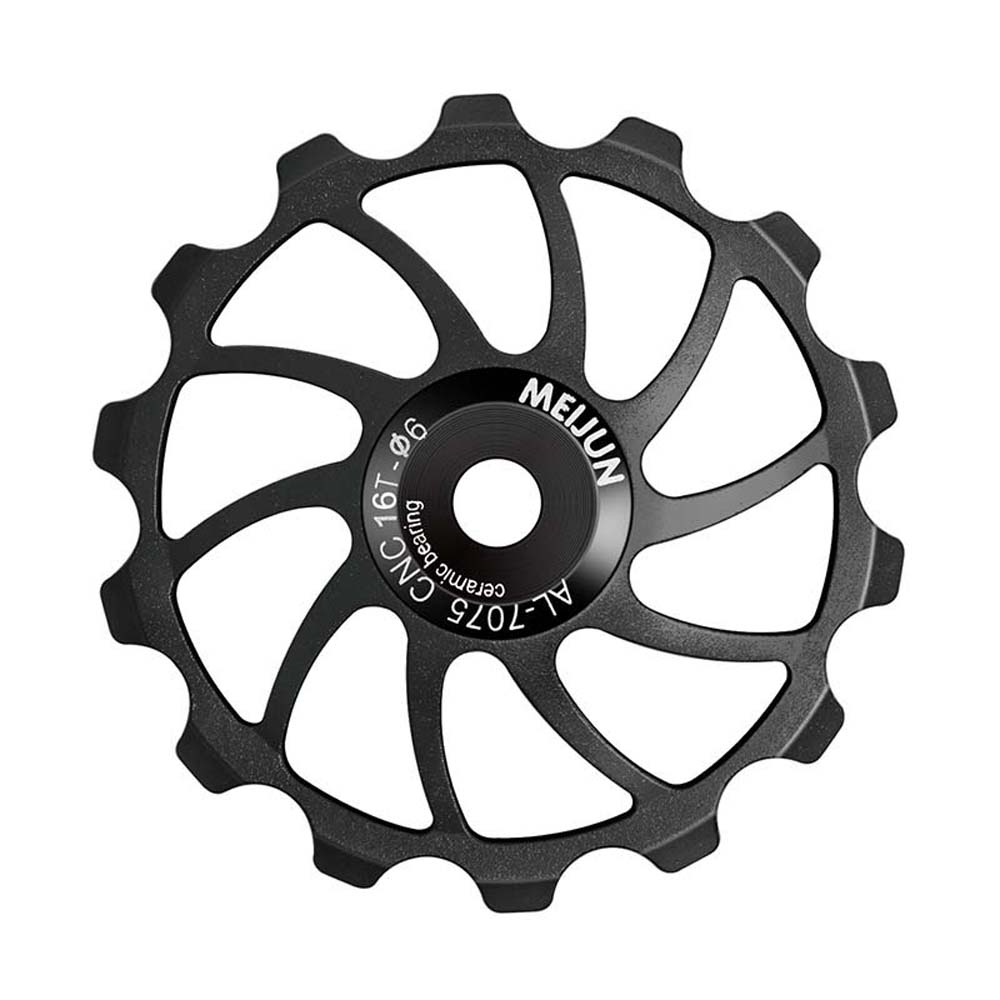 Road Bike Mountain Bike 14T 15T 16T Pulley Wheel Ceramics Bicycle Parts Rear Derailleur Guide Wheel Bearing Guide Roller