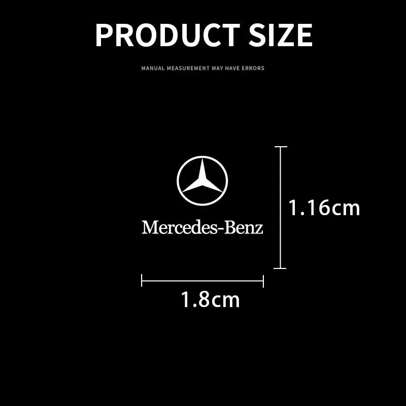 Naklejki na klamki drzwi samochodowych Dekoracja wycieraczek szyby samochodowej Emblemat do Mercedes Benz AMG Klasa A B C E S GLC GLK GLE GLA GLB C43 E53