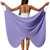 Women's Solid Beach Cover Up Cross Strap Wrap Dress for Swimsuit Lightweight Bathing Suit Outerwear for Vacation Resort