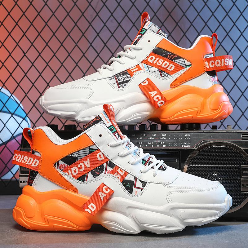 Student Sports Shoes Versatile Men's Anti Slip Fashion Casual Outdoor Running Breathable Sneakers for Men Casual board shoes