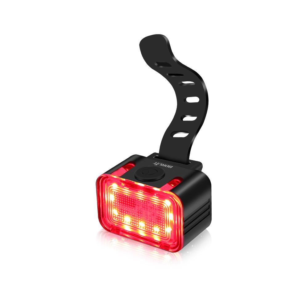 

BORUIT Велосипедні ліхтарі Велосипедний ліхтарик USB Перезаряджуваний світлодіодний ліхтар Поворотний велосипедний ліхтар Кемпінг Риболовля на відкритому повітрі Водонепроникний червоний