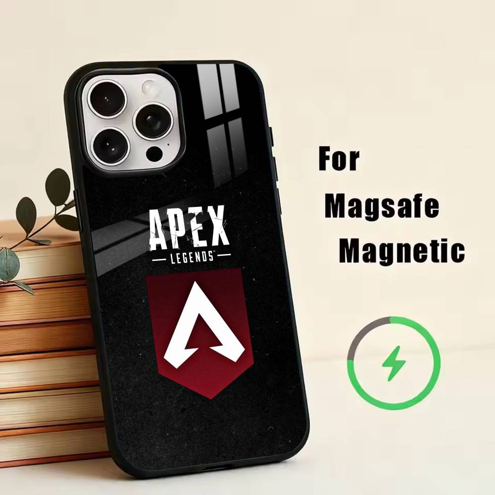 Apex Legends  Phone Case For iPhone17,16,15,14,13,12,11 Plus,Pro Magnetic with Magsafe Wireless Charging