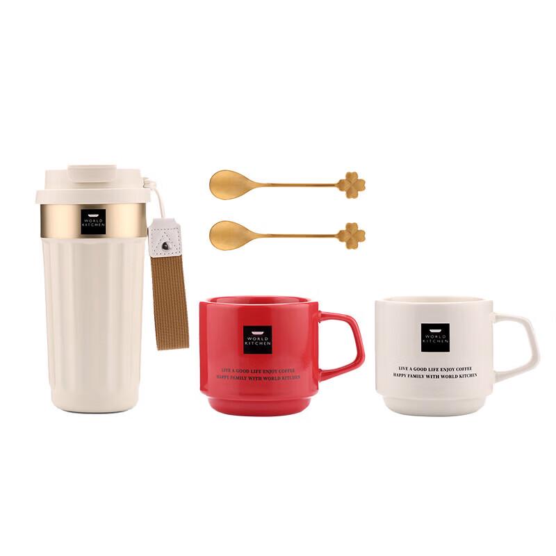 WORLD KITCHEN 5-Piece Coffee Cup Set