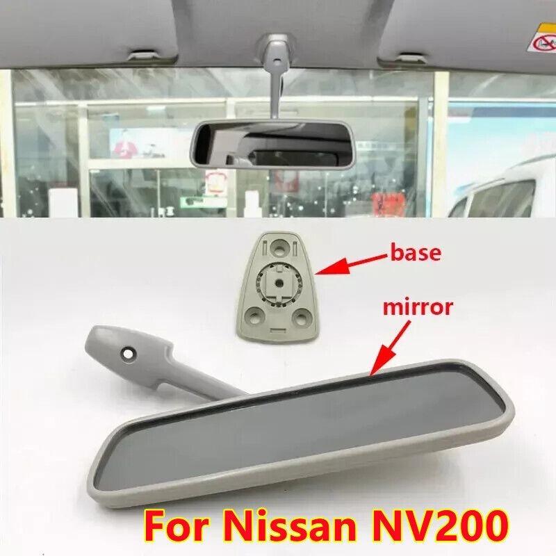 For Nissan NV200 Car Inner Interior Rear Reverse Back View Mirror With Base