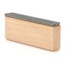 Guitar Sanding Block Handheld Maple Metal Fret Leveling Shaping Tool Burr Repair Accessories