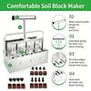 Permanent Metal Soil Former Collection For Producing Uniform Growing entities To Improve Germination Results