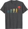 T-shirt Divertente Cloud Programmatore di Memoria Retro Evolutione Programmazione