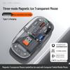 OLOEY Transparent Wireless Bluetooth Silent Mouse