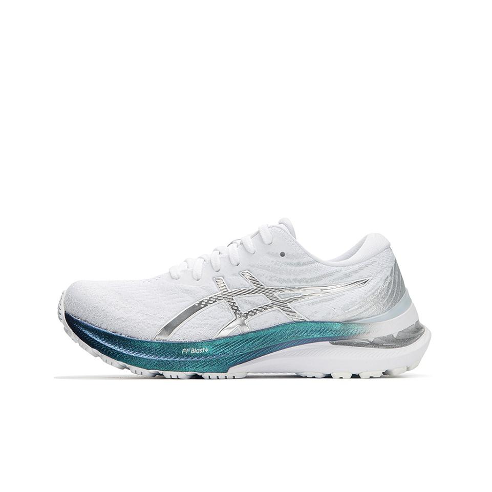 Asics Gel Kayano 29 Platin Weiß Reines Silber Damen Sneakers 1012B298-100