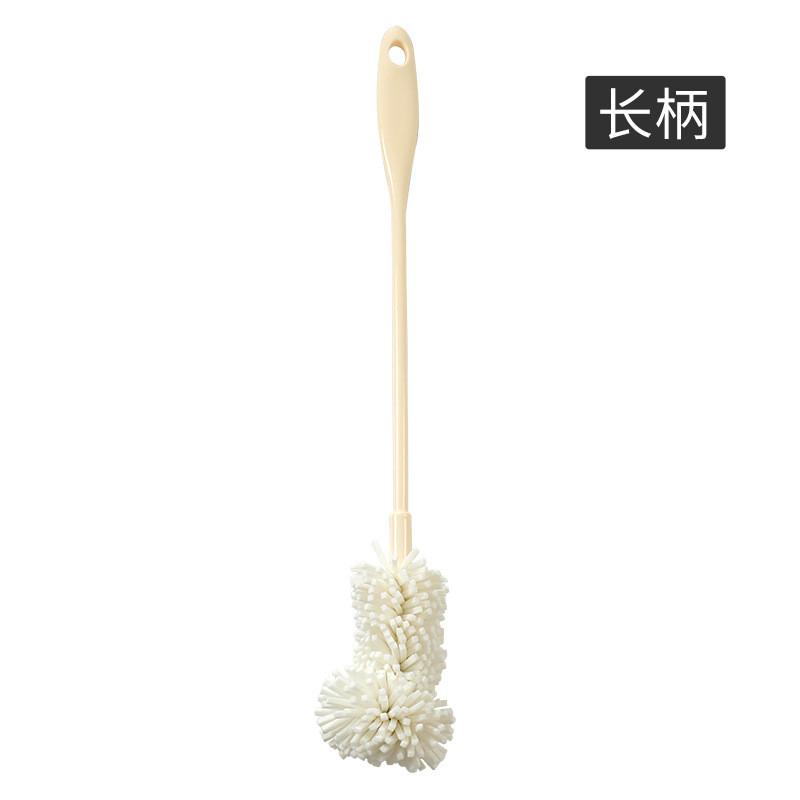 Long Handle Melamine Sponge Cleaning Brush For Bottles And Bottles Water