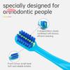 3/4/7Pcs L Shape Push-Pull Interdental Toothbrush Soft Bristle Tufted Brush for Oral Care Braces Cleaning Dental Care Accessory