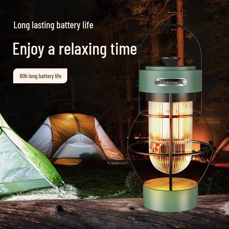 Retro Rechargeable LED Camping Lantern