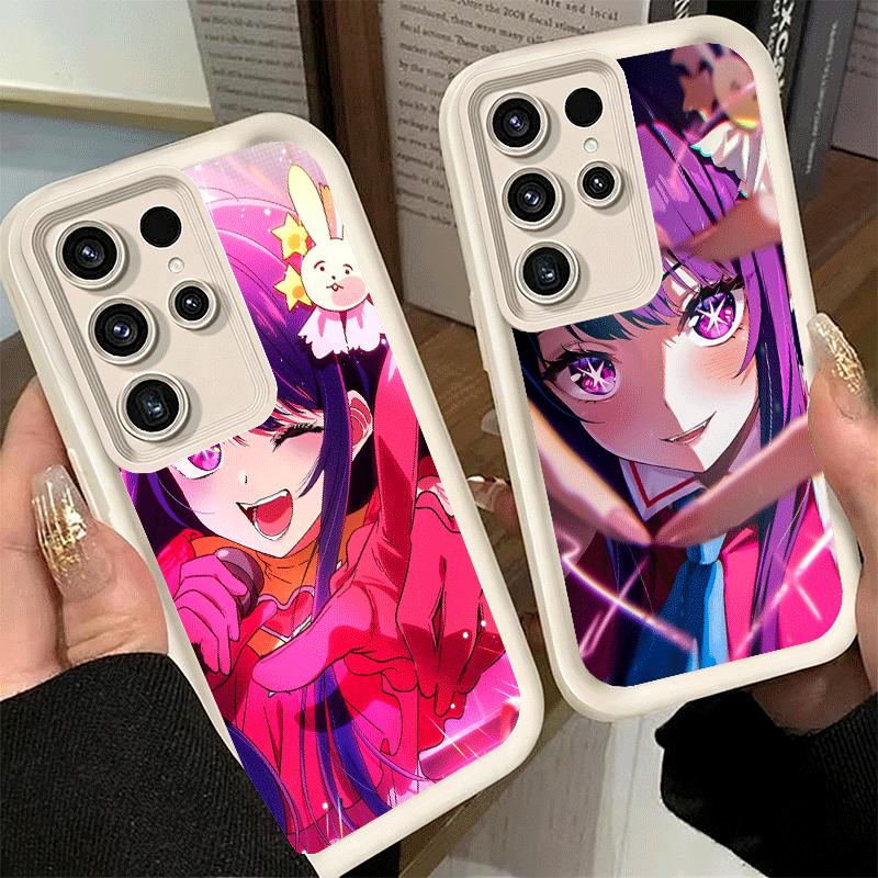 Phone Case for Samsung Galaxy S26 S25 Ultra S24 FE Oshi No Ko Anime Shell S23 Plus S22 + S21 S20 5G Soft Silicone Funda