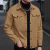 Autumn and Winter Lapel Men's Jacket Casual Sports Comfortable Jacket Men's Clothing