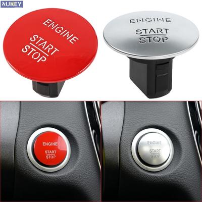 Start Stop Go Push Button Engine Ignition Keyless Switch For Mercedes Benz W164 W205 W212 W213 W164 W221 Red Silver 2215450714