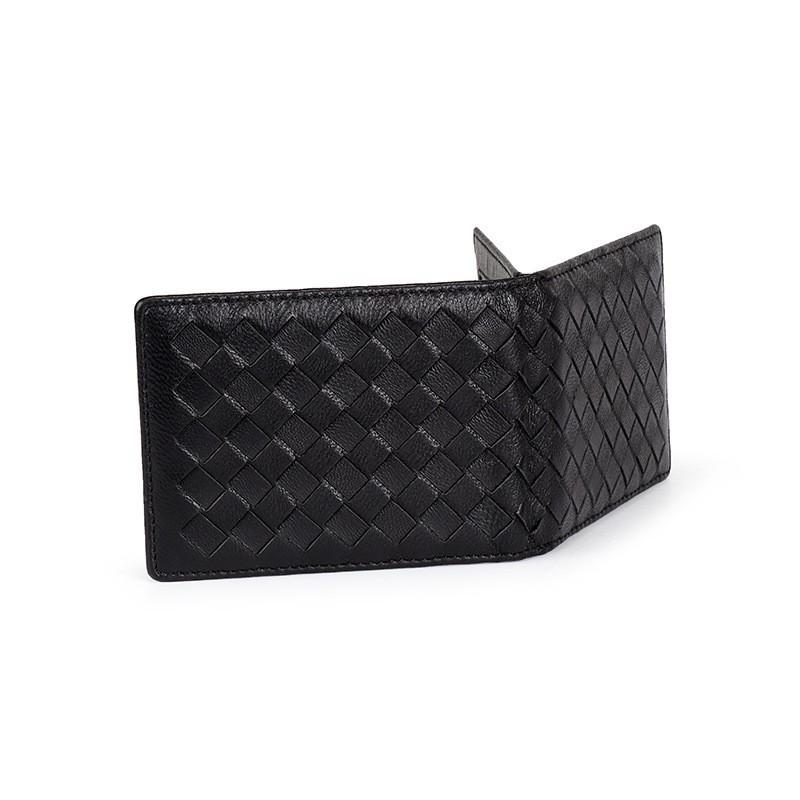 Inside Outside Full Leather Sheepskin Hand-woven Driving License Card Bag Female Case Integrated Two-in-one Men's
