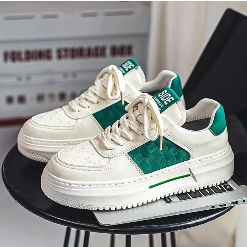 Comfortable Men's Vulcanized Shoes Fashion Casual Shoes for Men  Sell Outdoor All Match Male Platform Shoes 