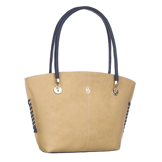 Fostelo Women's Vegan Leather Squirrel Shoulder Bag | Ladies Purse Handbag (Large)