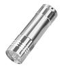 Light Torch Multifunction Flashlight 9LED Pocket Lamp Portable Aluminum Mini