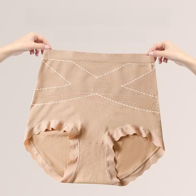 X-förmiges Design Übergröße Slips mit dreieckiger Bauchkompression und hüftformender Abdeckung Damen-Slips