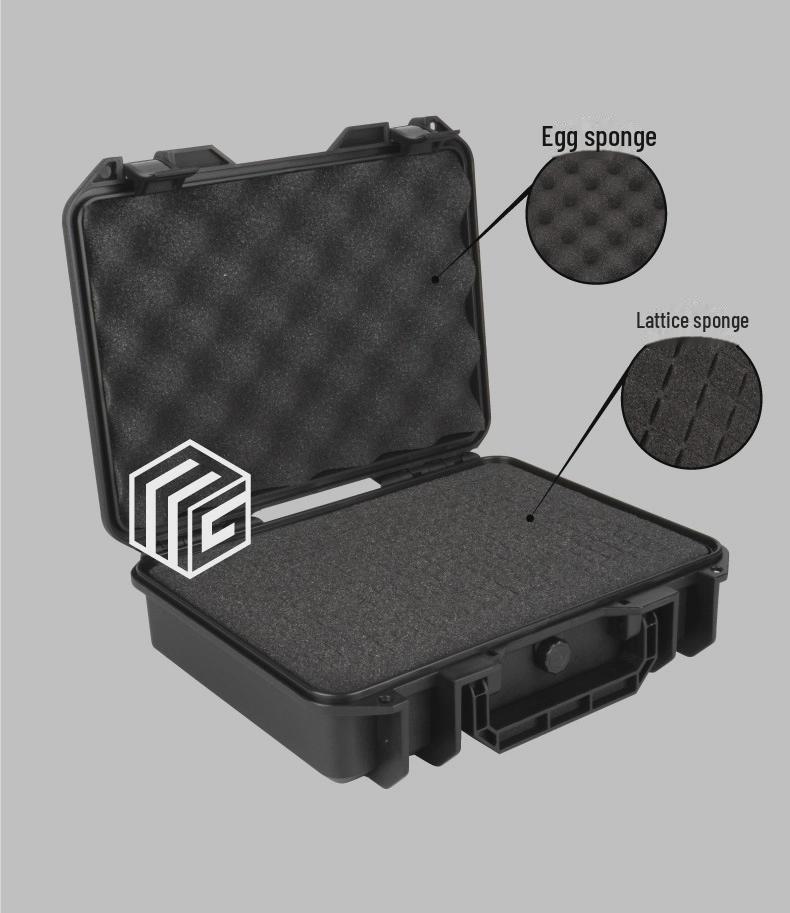 Guangzhou Plastic Portable Tool Box for Impact Drill and Hot Melt Gun