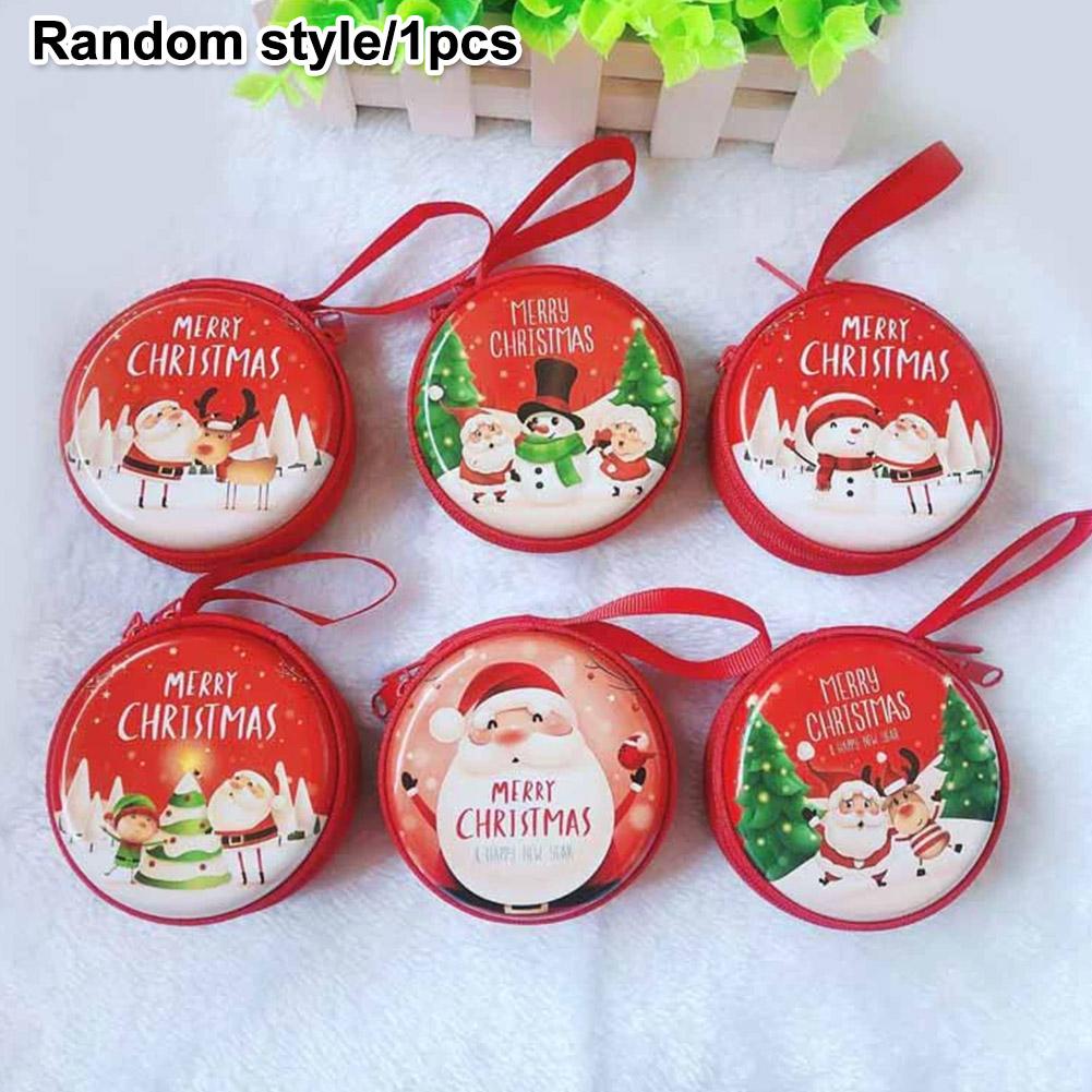 Navidad 2025 Christmas Ornaments for Home Merry Christmas Gift Coin Bag Cristmas Decor New Year 2026
