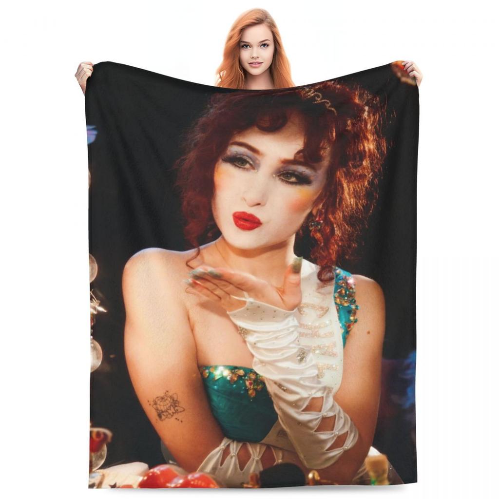 Chappell Roan Midwest Princess Blanket Fleece All Season Multifunction Super Warm Throw Blanket for Home Couch Bedspreads