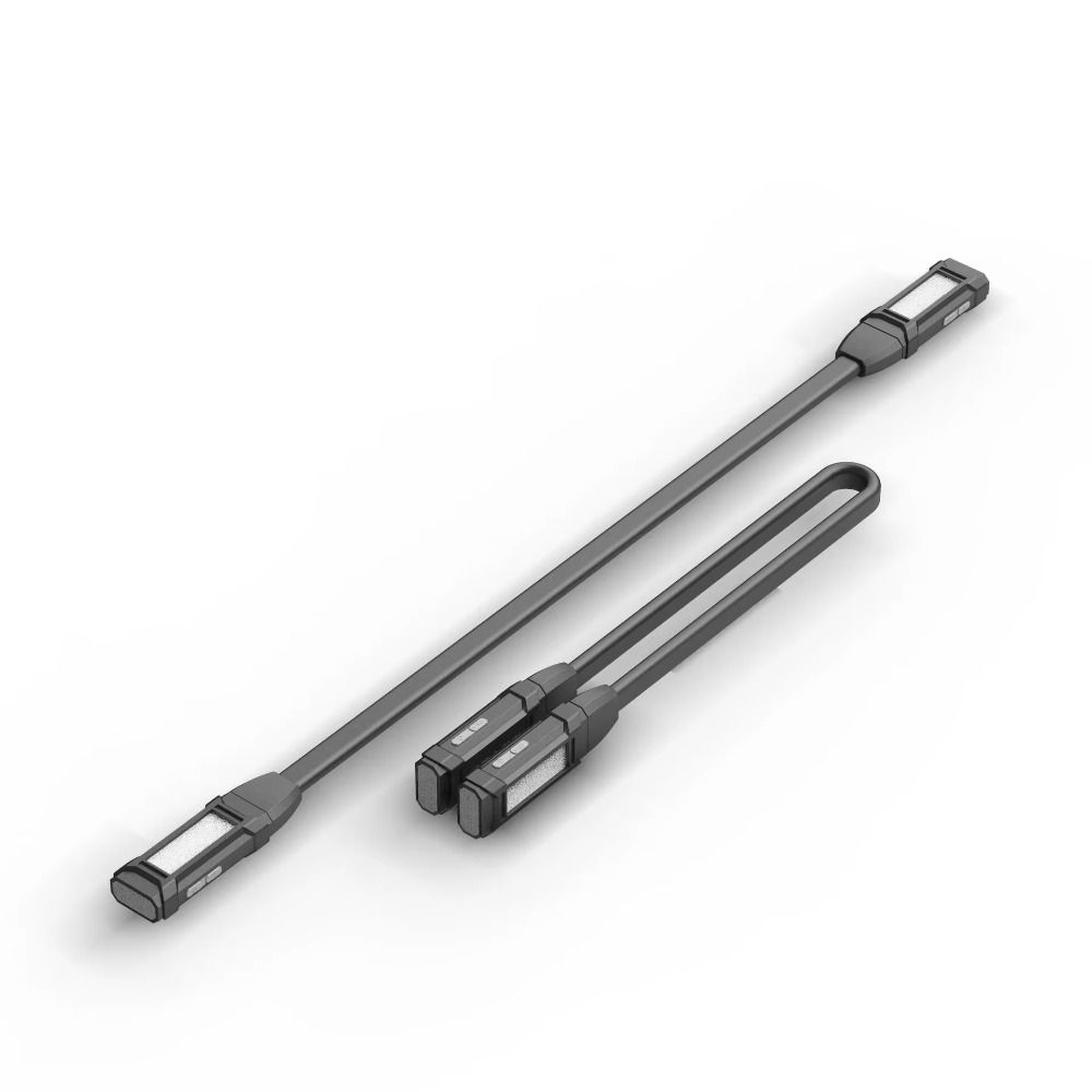 Rechargeable Battery Crochet Light Flexible Design Work Light Book Light  Car Maintenance