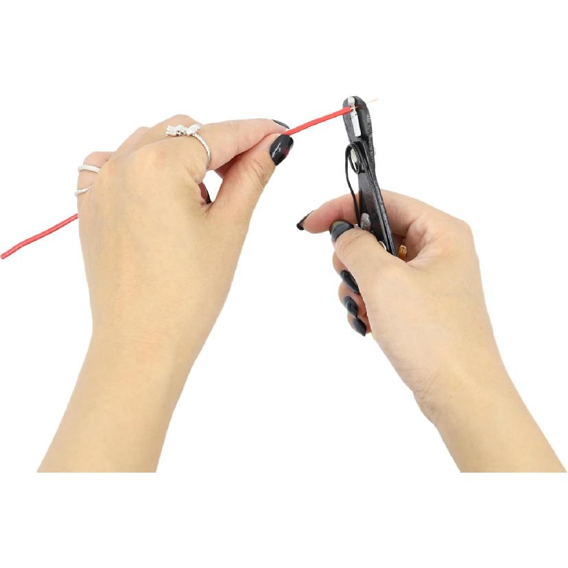 10-30 AWG Micro Adjustable Wire Stripper Tool, Small Wire Cutter for Small Gauge wire, With a wire size setting.