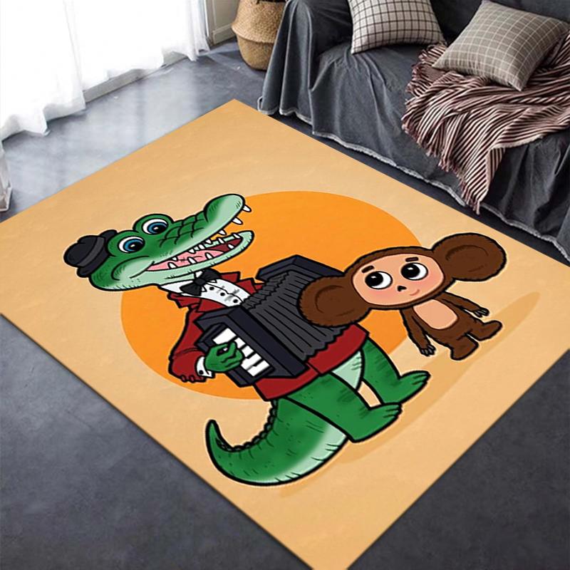 2025 New Cheburashka Cute Carpet Rug for Living Room Bedroom Home Sofa Decoration,Kids play Non-slip Floor Mat17