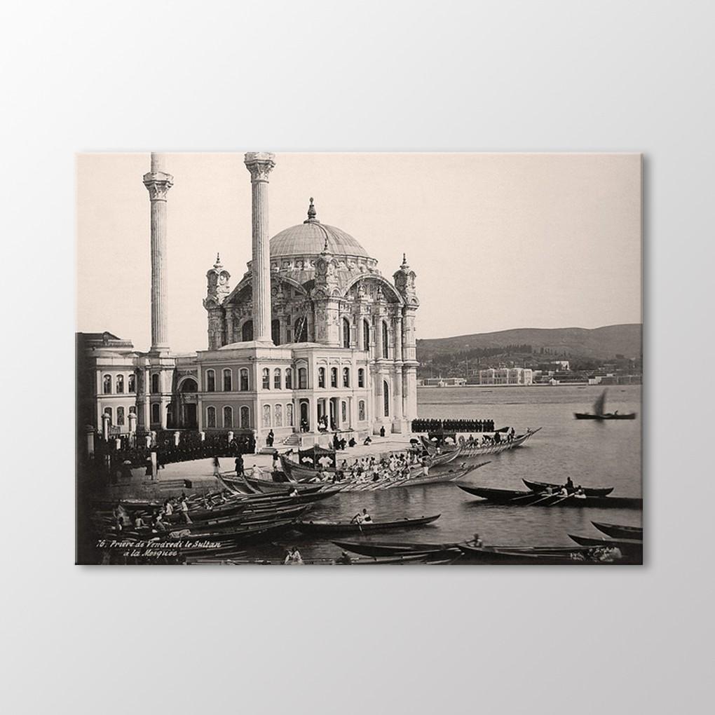 

Пятничная работа в мечети Ортакёй, 1865 г. Живопись