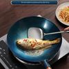 Royalstar 34cm Iron Stir-Fry Wok with Lid