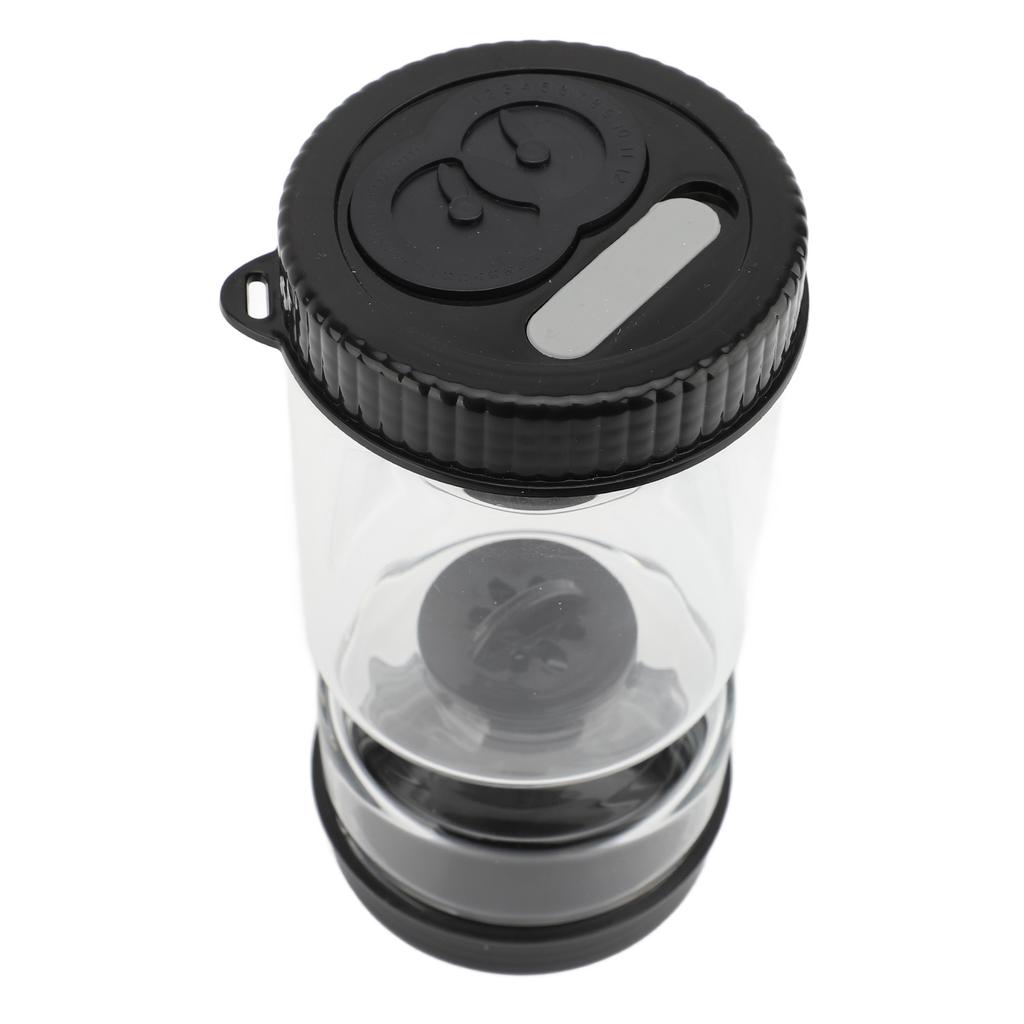 Filtered Pickle Jar Glass Leakage Proof Juice Separator Pickle Juicer Kitchen Supplies Black