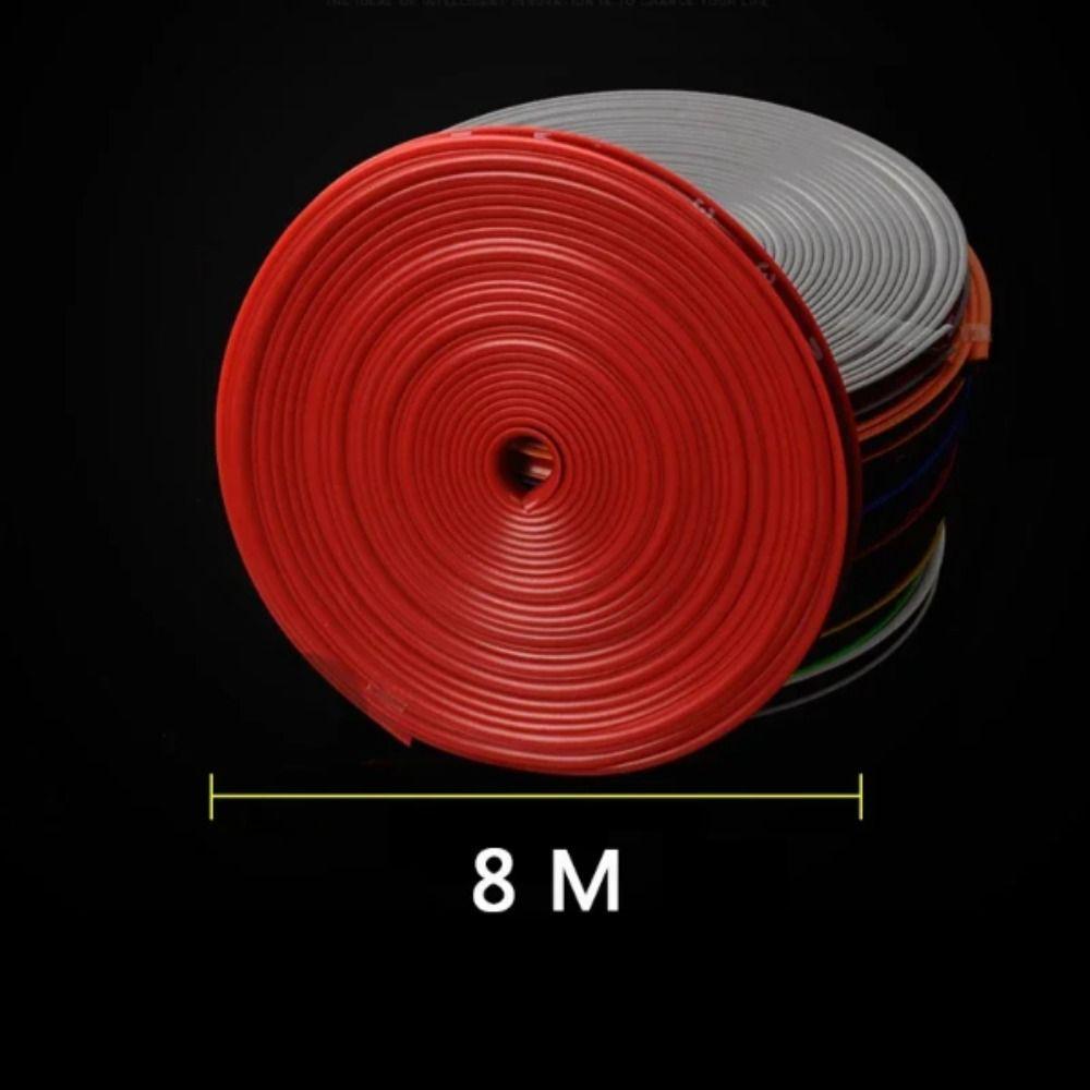Anti-Scratch Wheel Hub Decorative Strip Full Rim Cover Tire Protective Ring  Tire Modification