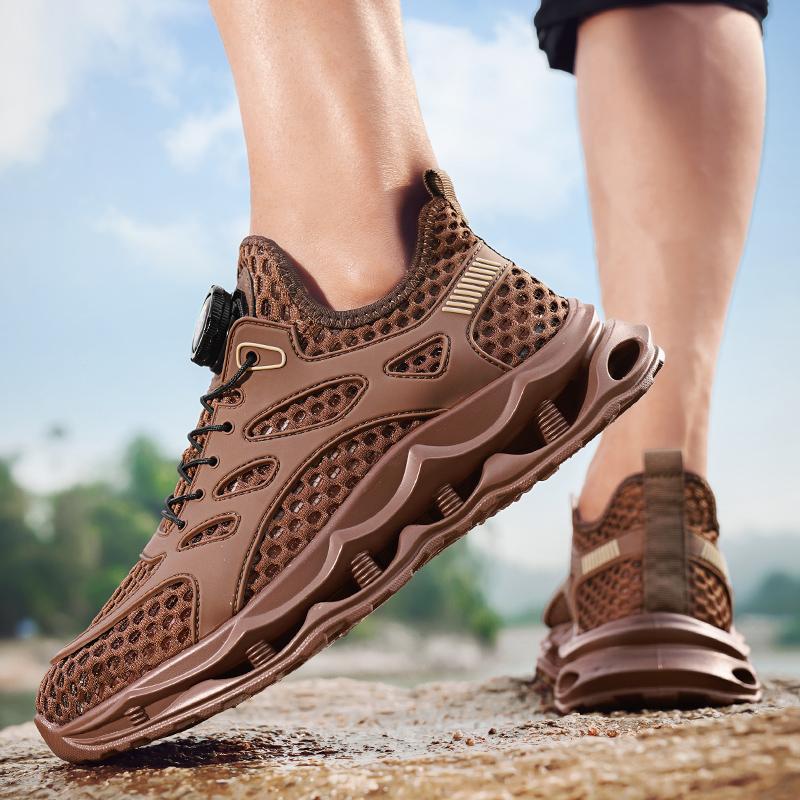 CYYTL Summer Shoes For Men Mesh Sneakers Casual Breathable Sports Outdoor Tennis Running Designer Hiking Platform Loafers Luxury