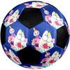 Moomin3 Soccer Ball Colorful All Ages Machine Stitched PVC Competition Ready Durable High-Bounce.SIZE5