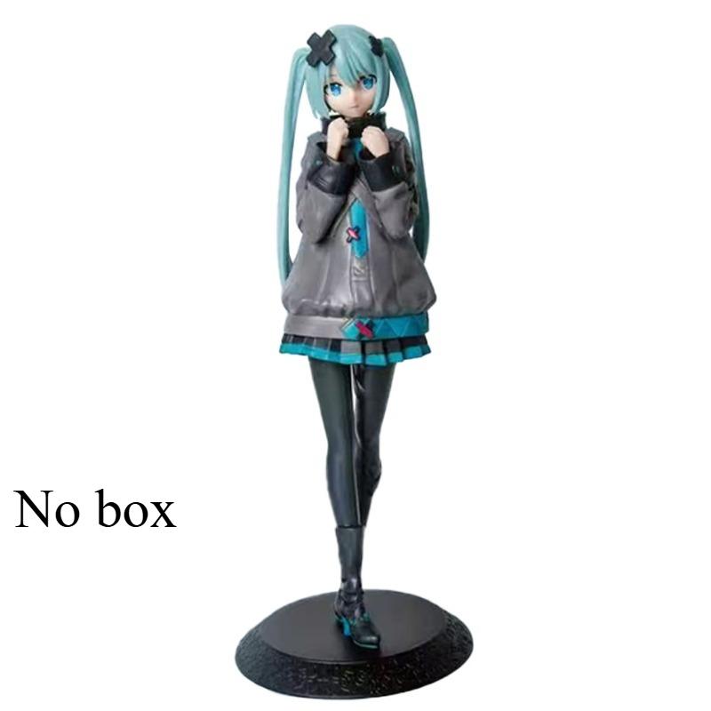

Official Hatsune Miku Anime Figure Statue - Cute Vocaloid Collectible Model PVC Doll білий