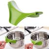 Silicone Kitchen Utensil Cookware Pan Bowl Leak-proof Rim Deflector Pourer Tool