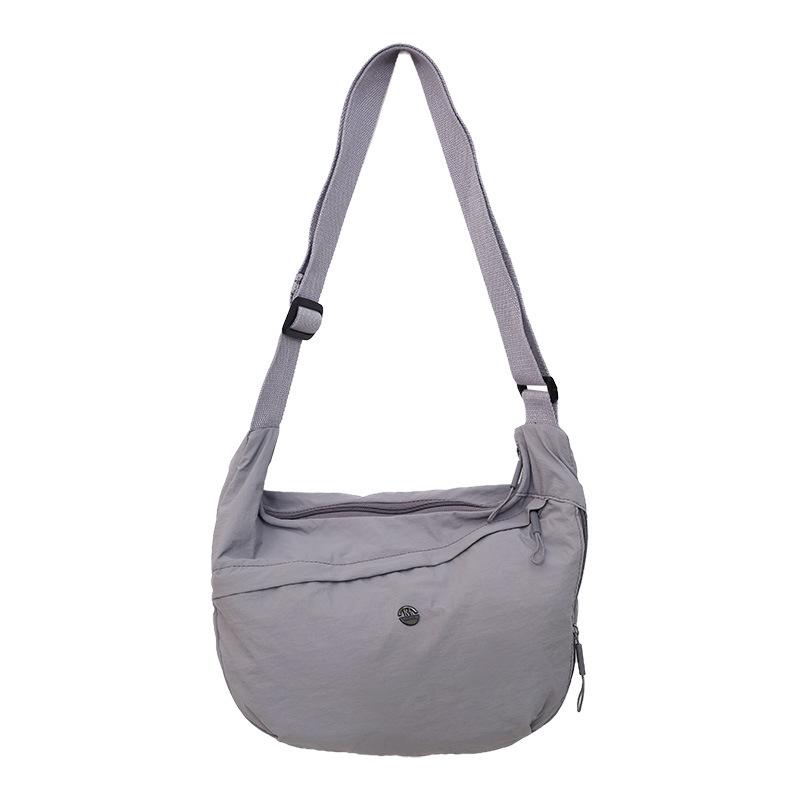 Lady's Cross-body Bag, Large Capacity, Dumpling Bag, Lightweight, Suitable for Commuting, Student Use, Single Shoulder Bag