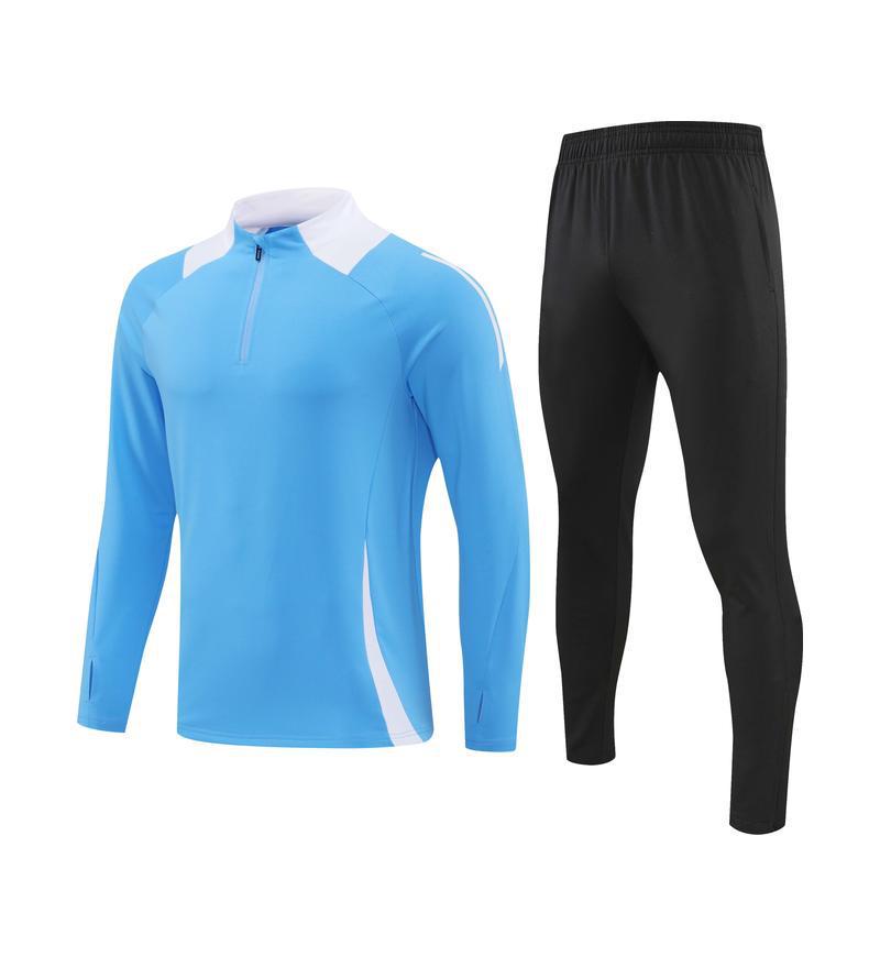 Unisex Long-Sleeve Football and Fitness Training Suit for Adults