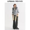 UR Women's Vintage Contrast Stripe Flare Jeans