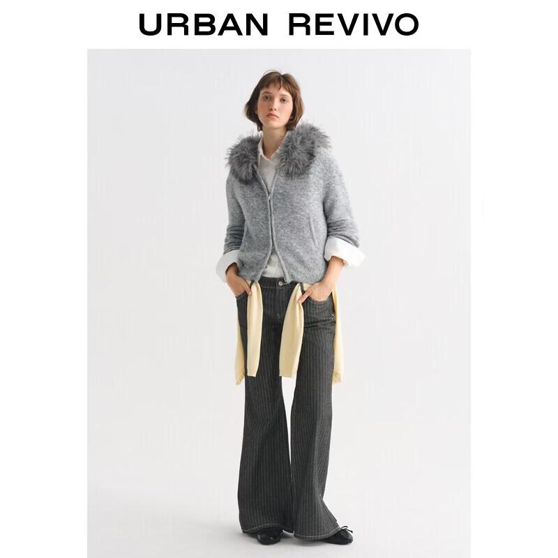 UR Women's Vintage Contrast Stripe Flare Jeans