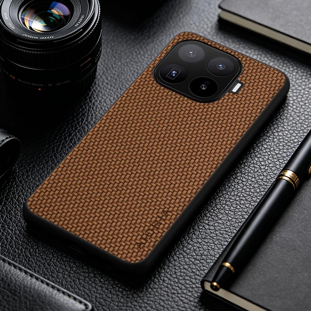 Phone Case: New Stylish Business Casual Phone Case for Xiaomi 17T Pro 17 Pro Max Ultra Faux Carbon Fiber Synthetic Leather Phone Cover