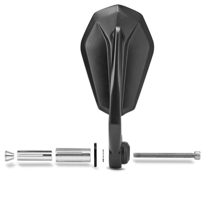 Rétroviseur Embout de guidon avec ECE Retroviseur moto paire Zaddox SP6