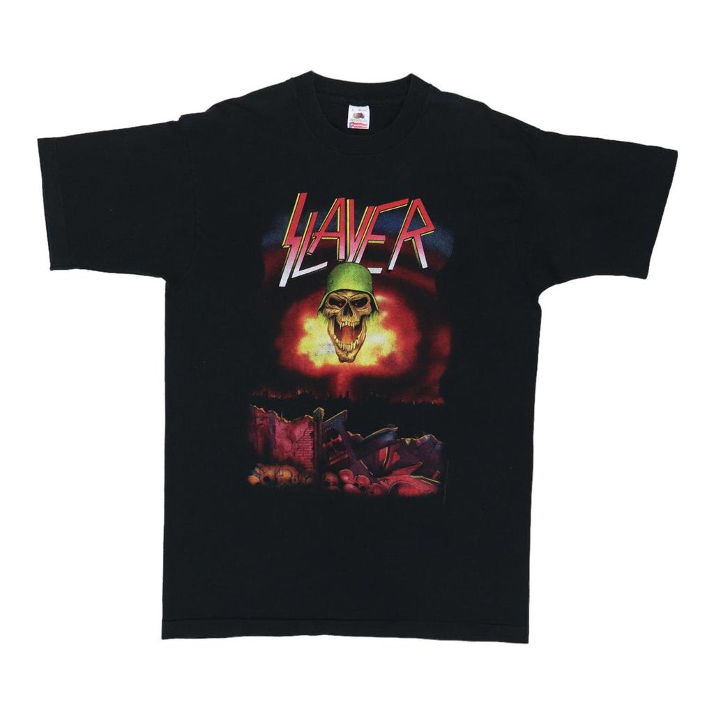 vintage 1992 Slayer UK Tour Shirt