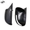 Horn-Shaped Glossy Black Rearview Mirror Covers for 2012-2015 Honda Civic 9th Gen - Adhesive Mod