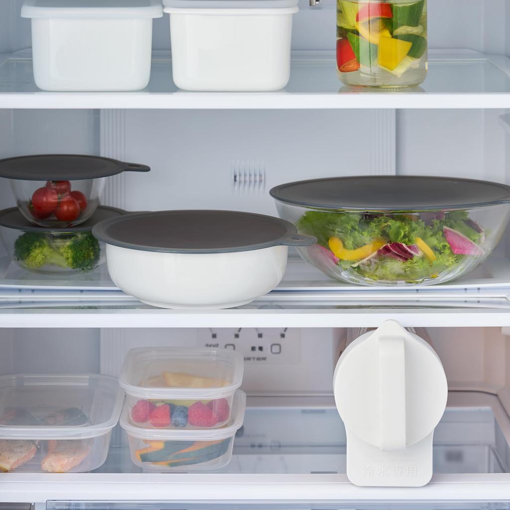 MUJI Silicone 84376351 Microwave-Safe Lid, Large,