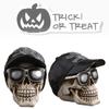 Skull Terrifying Halloween Head Resin Craft Tabletop Decoration Prop Holiday