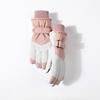 Men and Women's Winter Ski Gloves Original Standard Plus Velvet Thick Warm Waterproof Cold Winter Motorcycle Riding Electric Bike